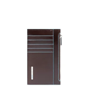 PORTAFOGLIO PIQUADRO BUSTINA PORTA CARTE PP6561B2R MOGANO