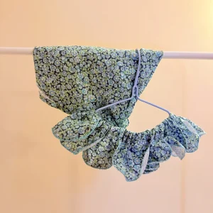 Completo Petaloso fiori verde