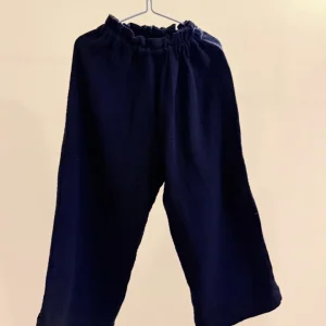 Unisex Pants mussola blu