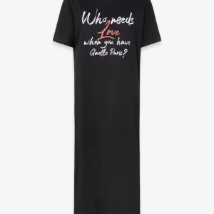 ABITO LUNGO DONNA GAELLE GAABW09255 NERO