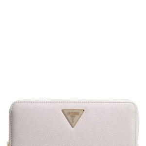 PORTAFOGLIO DONNA ZIP AROUND GUESS LAUREL II BG7459146 IVORY