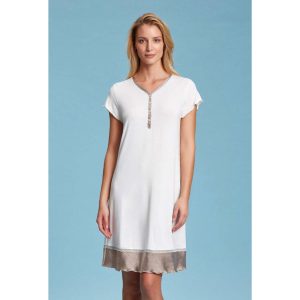 ANDRA CAMICIA DA NOTTE M/M DONNA VISCOSA 7400