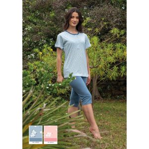 BACI DI NOTTE PIGIAMA M/M DONNA COTONE 25180027