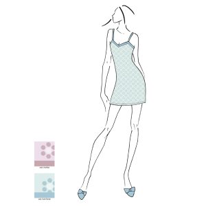 BACI DI NOTTE CAMICIA DA NOTTE S/S DONNA COTONE 25180185