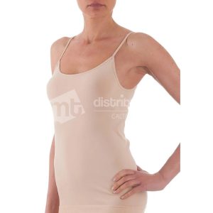BELLISSIMA CANOTTA SPALLA STRETTA 052_NATURALE