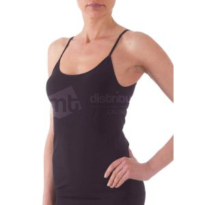 BELLISSIMA CANOTTA SPALLA STRETTA 052_NERO