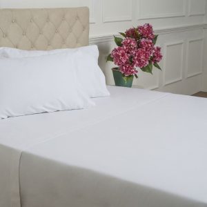 BIANCALUNA COMPLETO LETTO COTONE BIANCHISSIMO