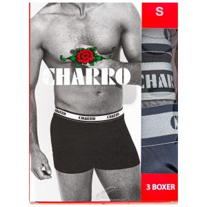 CHARRO BOXER UOMO COTONE 3BZEUS