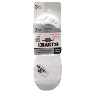 CHARRO SOTTOPIEDE UNISEX COTONE AVVOLGENTE_BIANCO
