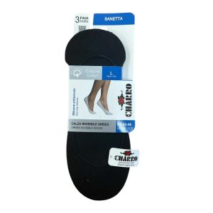 CHARRO SALVAPIEDE UNISEX COTONE SANETTA_NERO