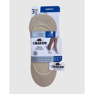 CHARRO SALVAPIEDE UNISEX COTONE SANETTA_NUDO