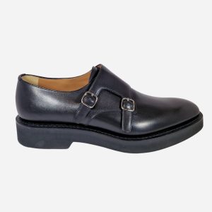 Church’s Scarpe Doppia Fibbia Nero COWES L