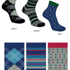 ENRICO COVERI CALZA CORTA BIMBO CALDO COTONE TRIS BS7