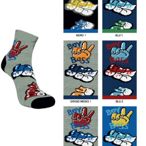 ENRICO COVERI CALZA CORTA BIMBO COTONE BOY18