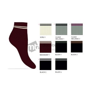 ENRICO COVERI CALZA CORTA DONNA CALDO COTONE ELISA 350