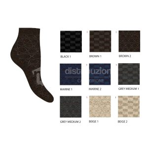 ENRICO COVERI CALZA CORTA DONNA CALDO COTONE ELISA 347