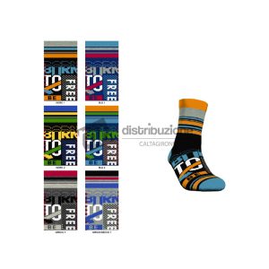 ENRICO COVERI CALZA ANTISCIVOLO BIMBO CALDO COTONE FEET 215