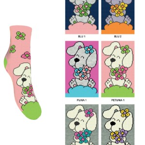 ENRICO COVERI CALZA CORTA ANTISCIVOLO BIMBA COTONE GIRL-20