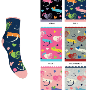 ENRICO COVERI CALZA CORTA BIMBA COTONE GIRL19