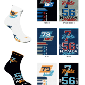 ENRICO COVERI CALZA CORTA BIMBO COTONE JUNIOR-288