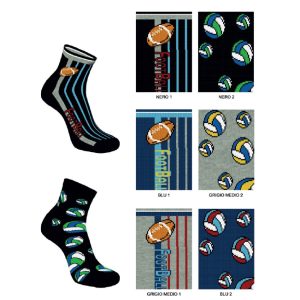 ENRICO COVERI CALZA CORTA BIMBO COTONE JUNIOR290