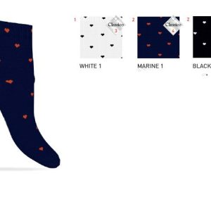 ENRICO COVERI CALZA CORTA DONNA COTONE PAPAYA-263