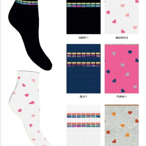 ENRICO COVERI CALZA CORTA BIMBO COTONE PRETTY-294