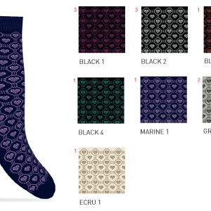 ENRICO COVERI CALZA CORTA DONNA CALDO COTONE SELF-19