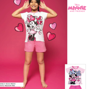 DISNEY PIGIAMA CORTO BIMBA MINNIE 0751