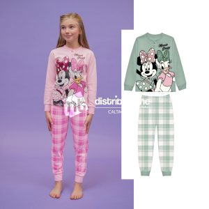 SABOR PIGIAMA BIMBA MINNIE INTERLOCK 1767