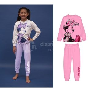 DISNEY PIGIAMA BIMBA MINNIE FELPA 1783