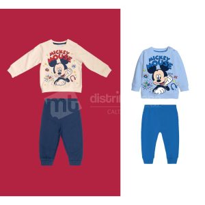DISNEY PIGIAMA BABY MICKEY FELPA 3432