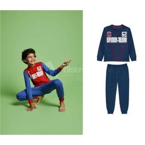 SABOR PIGIAMA BIMBO SPIDERMAN COTONE 7701