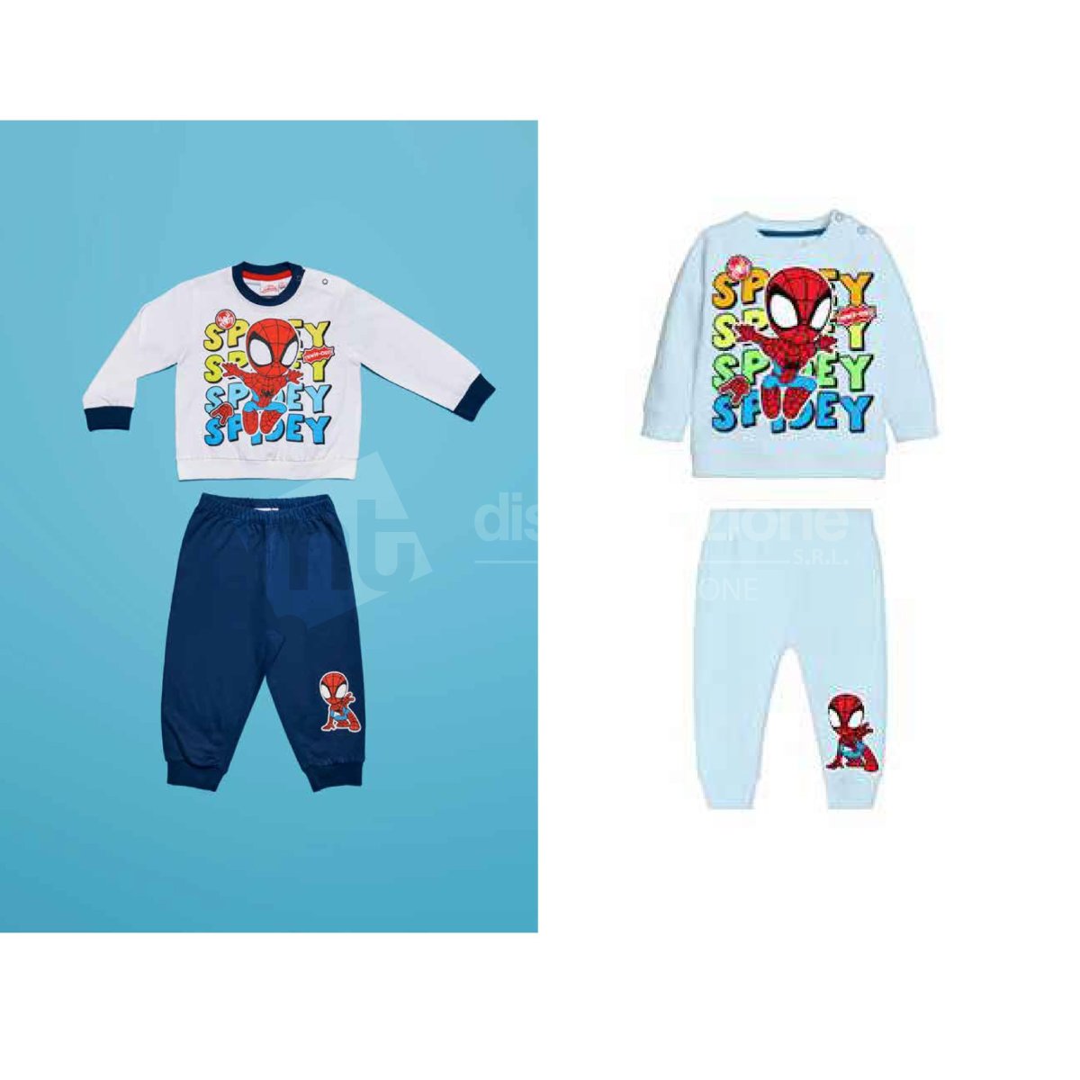 DISNEY PIGIAMA BABY SPIDEY COTONE 9841 - immagine 2