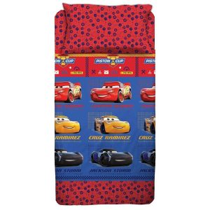 DISNEY COMPLETO LETTO 1 PIAZZA COTONE CARS