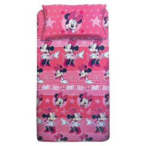 DISNEY COMPLETO LETTO 1 PIAZZA COTONE MINNIE