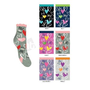 ENRICO COVERI CALZA CORTA BIMBA COTONE GIRL23