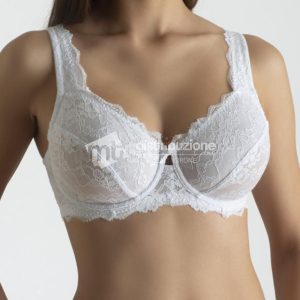 FRAMES REGGISENO DONNA IN PIZZO R539_BIANCO