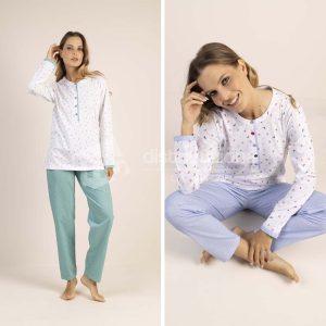 GARY PIGIAMA DONNA COTONE 5355