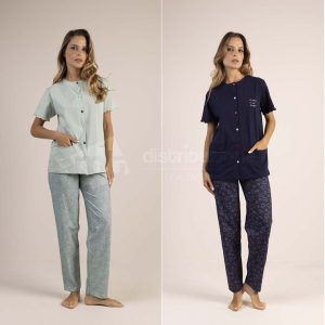 GARY PIGIAMA APERTO M/M DONNA COTONE 5366