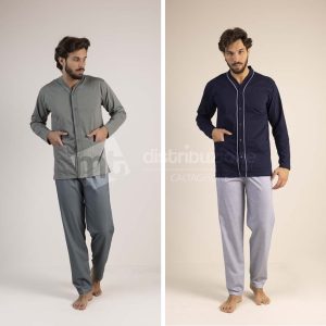 GARY PIGIAMA APERTO UOMO COTONE 6191