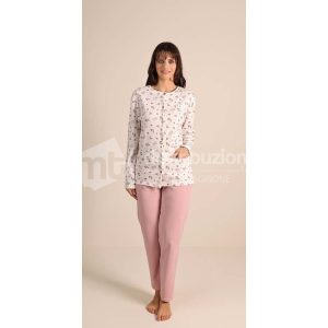 GARY PIGIAMA APERTO DONNA CALDO COTONE C552