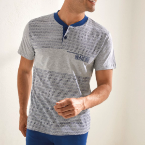 IL GRANCHIO PIGIAMA CORTO UOMO COTONE GP1122