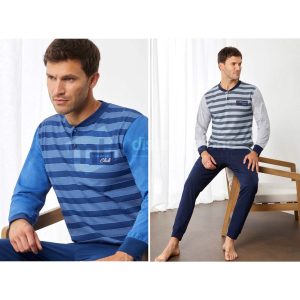 IL GRANCHIO PIGIAMA UOMO COTONE GP1142