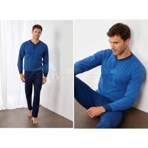 IL GRANCHIO PIGIAMA UOMO COTONE GP1149