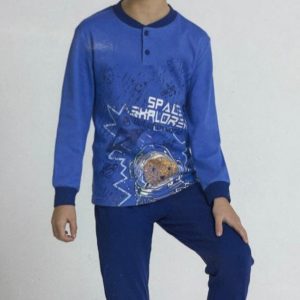 IL GRANCHIO PIGIAMA BIMBO CALDO COTONE GP4086