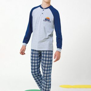 IL GRANCHIO PIGIAMA RAGAZZO COTONE GP4127