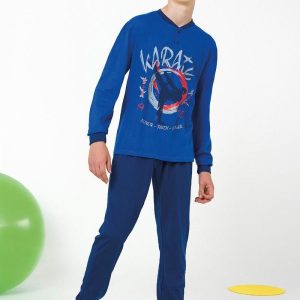 IL GRANCHIO PIGIAMA RAGAZZO COTONE GP4128