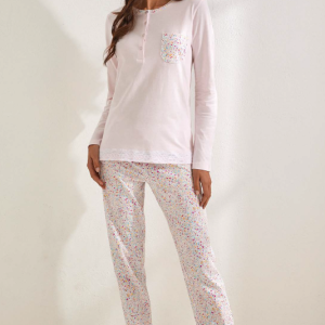 IL GRANCHIO PIGIAMA DONNA COTONE GP5088