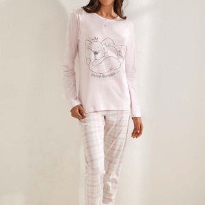 IL GRANCHIO PIGIAMA DONNA COTONE GP5089